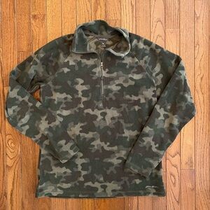 Eddie Bauer Green Camo Sweatshirt